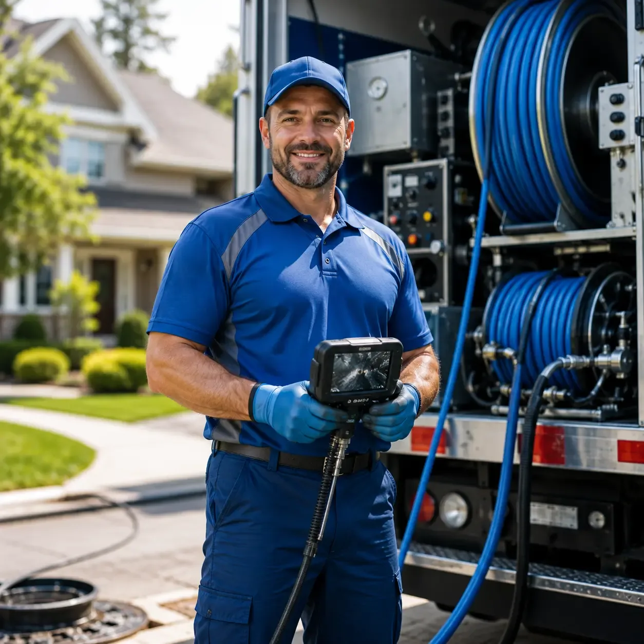 Local outdoor drain cleaning specialists in Trimble, OH
